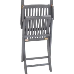 Maison Exclusive - Chaises pliables d'extérieur lot de 2 et coussins bois d'acacia Sale