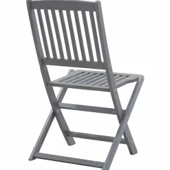 Maison Exclusive Tables Et Chaises De Jardin | - Chaises pliables d'extérieur lot de 6 et coussins bois d'acacia