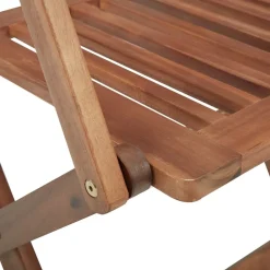 Maison Exclusive - Chaises pliables d'extérieur et coussins lot de 8 bois d'acacia Online