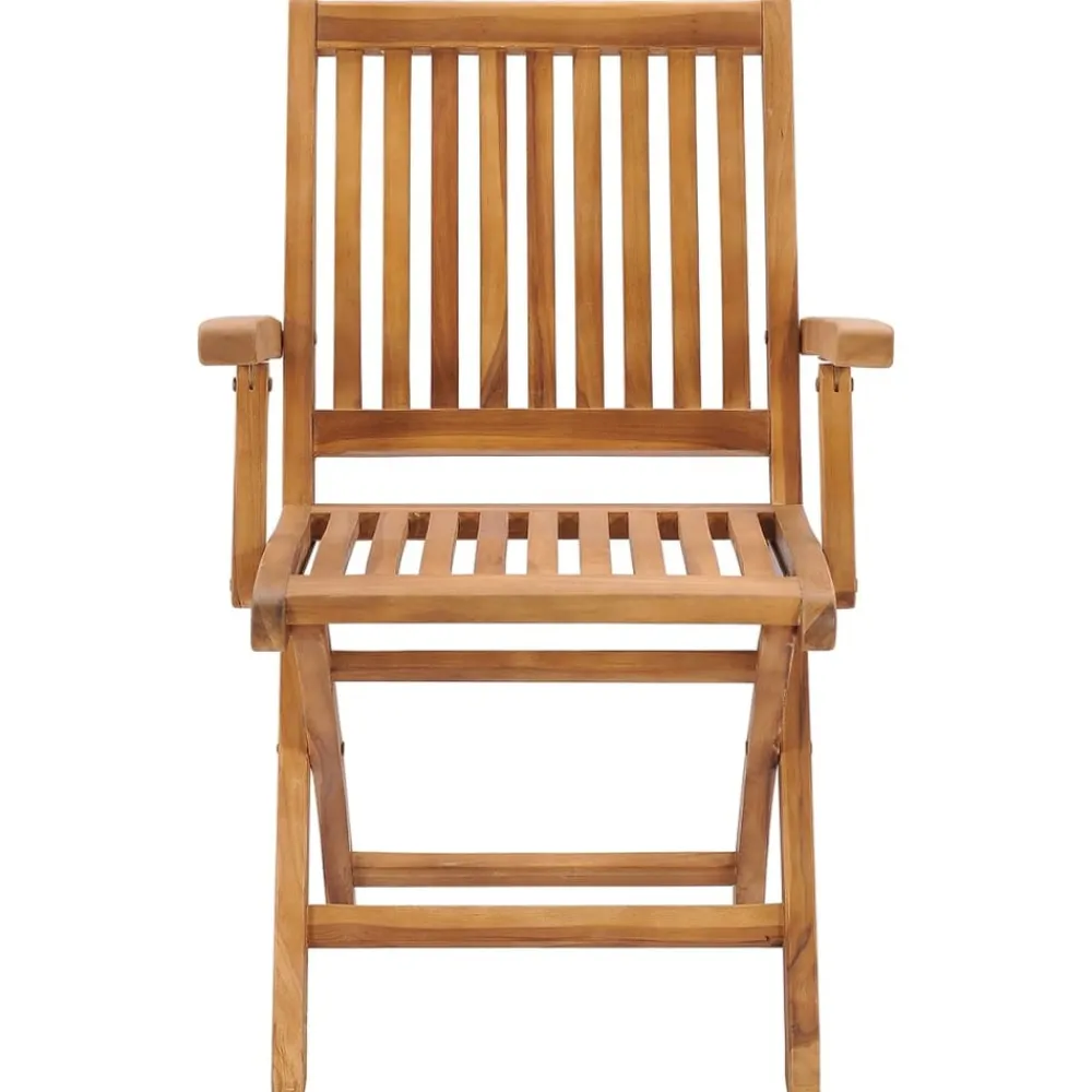 Maison Exclusive - Chaises pliables de jardin lot de 6 bois de teck solide Sale