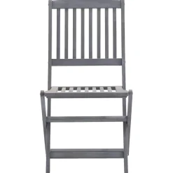 Maison Exclusive - Chaises pliables d'extérieur lot de 6 et coussins bois d'acacia Best
