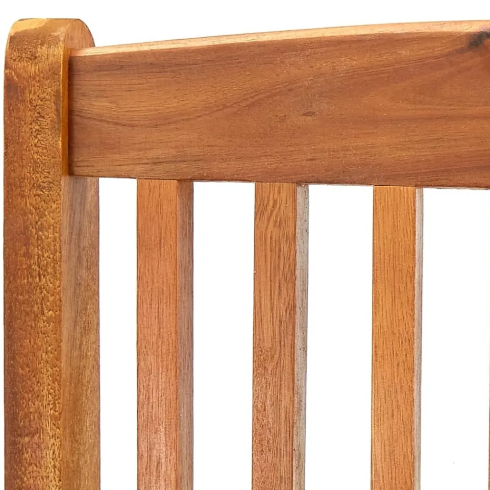 Maison Exclusive - Chaises pliables d'extérieur lot de 4 bois d'acacia solide New