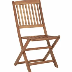 Maison Exclusive Tables Et Chaises De Jardin | - Chaises pliables de jardin avec coussins lot de 4 teck solide