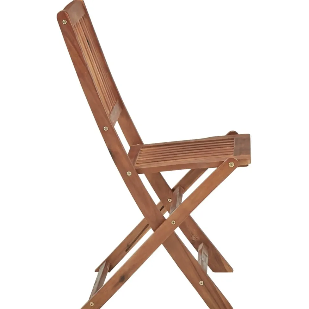 Maison Exclusive - Chaises pliables d'extérieur lot de 8 bois d'acacia solide Hot