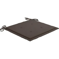 Maison Exclusive - Chaises pliables de jardin avec coussins lot de 4 teck solide Sale