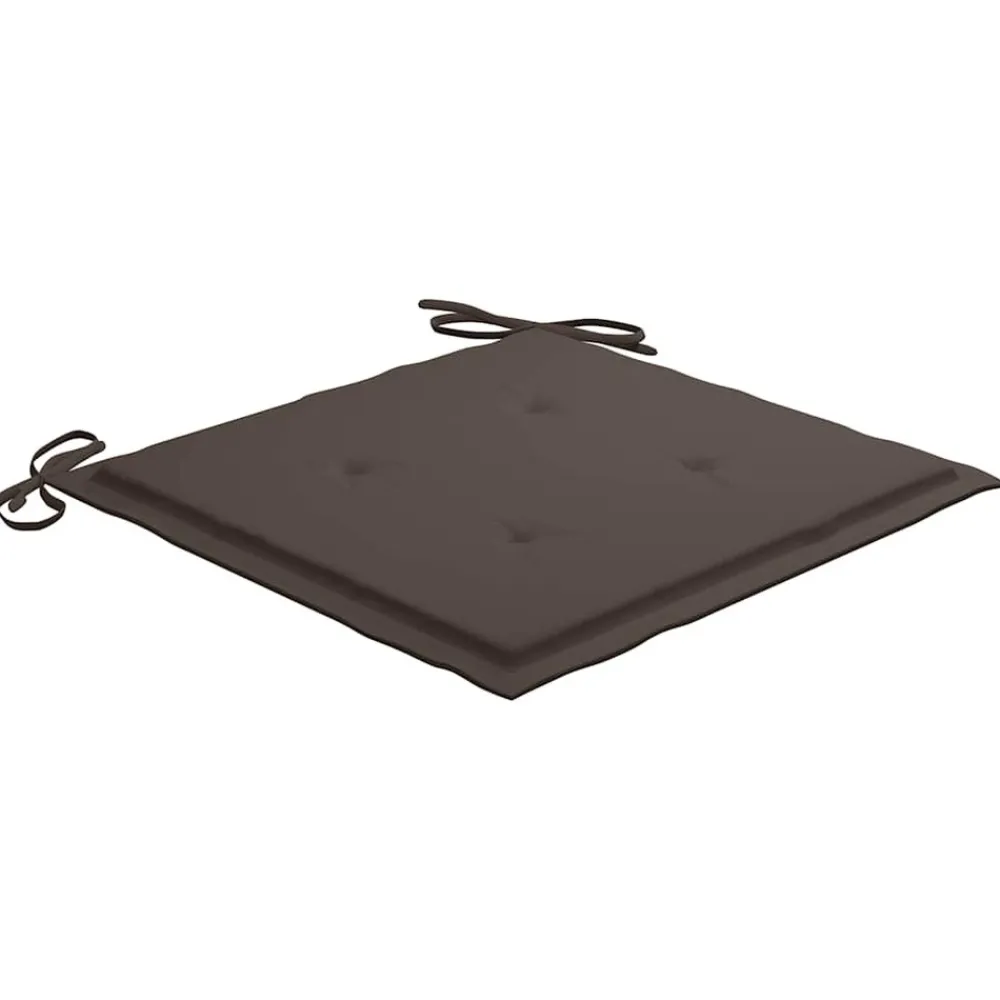 Maison Exclusive - Chaises pliables de jardin avec coussins lot de 8 teck solide Hot