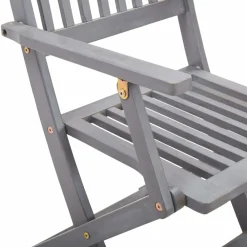 Maison Exclusive - Chaises pliables d'extérieur lot de 6 et coussins bois d'acacia