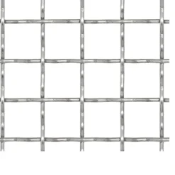 Maison Exclusive - Clôture de jardin sertie acier inoxydable 100x85 cm 11x11x2 mm