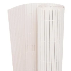 Maison Exclusive - Clôture de jardin double face 90 x 300 cm blanc Outlet