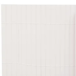 Maison Exclusive - Clôture de jardin double face 90 x 300 cm blanc Outlet