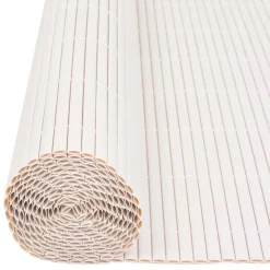 Maison Exclusive - Clôture de jardin double face 90 x 300 cm blanc Outlet