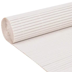 Maison Exclusive - Clôture de jardin double face 110x400 cm blanc