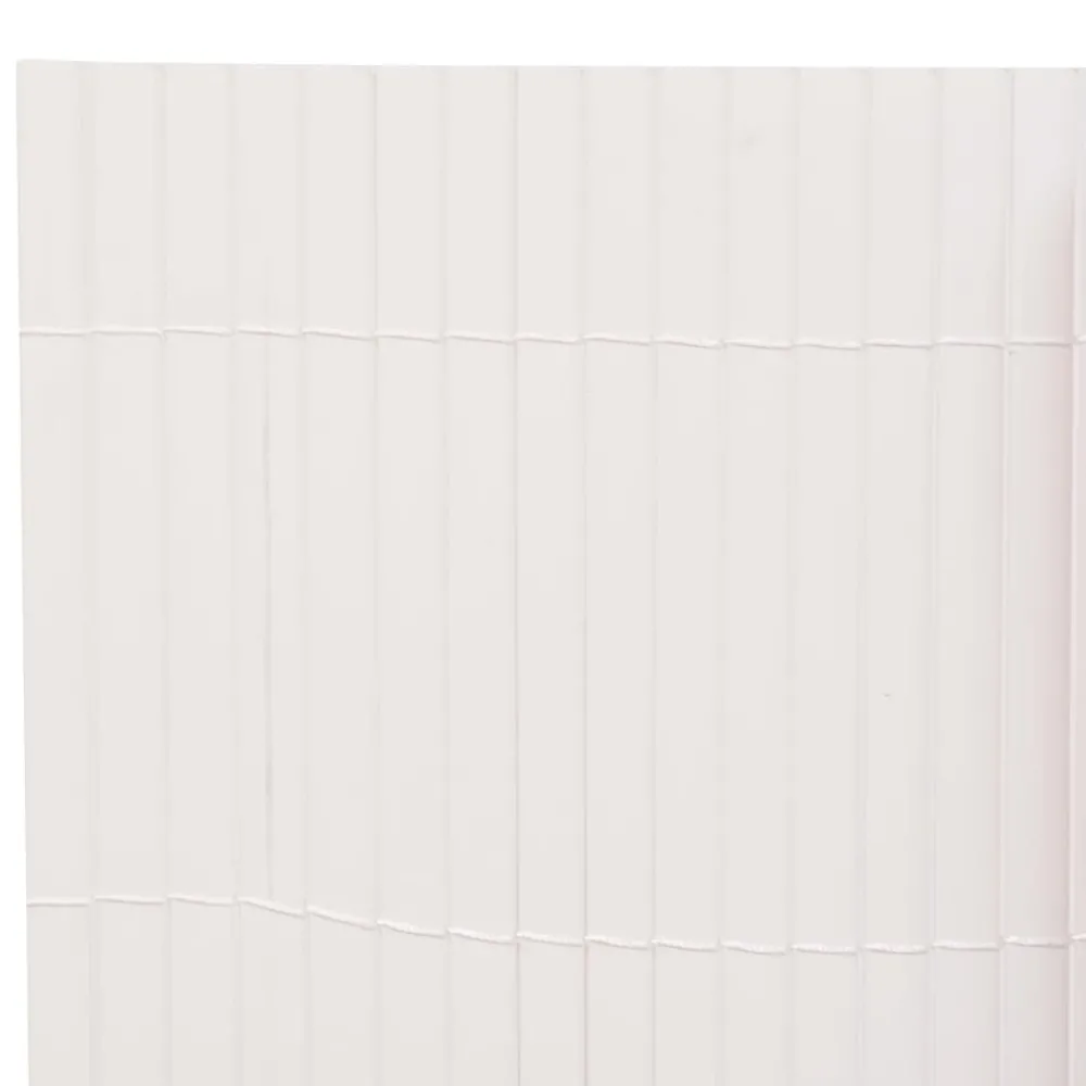 Maison Exclusive - Clôture de jardin double face 110x400 cm blanc