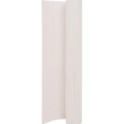 Maison Exclusive - Clôture de jardin double face 90x400 cm blanc Best
