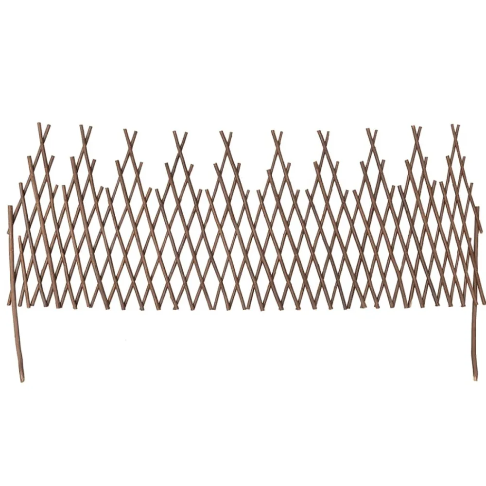 Maison Exclusive Brise-Vues, Bordures Et Dallages | - Clôture en treillis de saule 5 pièces 170 x 37 cm