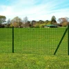 Maison Exclusive - Clôture euro acier 10 x 1,7 m vert Clearance