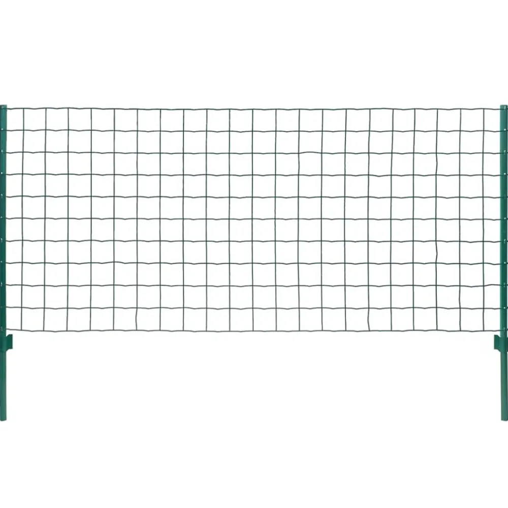 Maison Exclusive - Clôture euro acier 20x0,8 m vert Online
