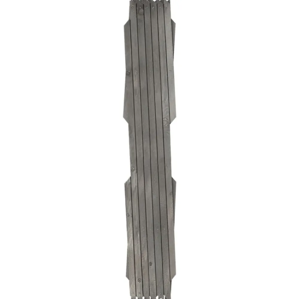 Maison Exclusive Brise-Vues, Bordures Et Dallages | - Clôture à treillis 5 pcs gris bois de sapin massif 180x60 cm