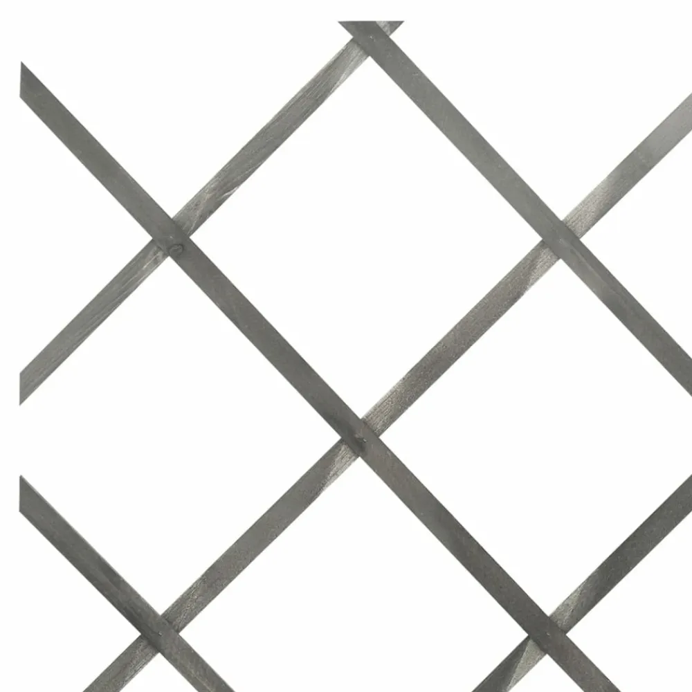 Maison Exclusive Brise-Vues, Bordures Et Dallages | - Clôture à treillis 5 pcs gris bois de sapin massif 180x60 cm