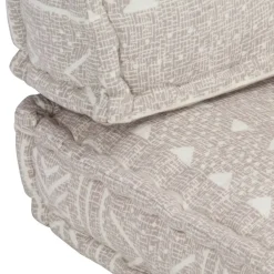 Maison Exclusive - Coussin de canapé palette marron clair tissu patchwork Discount