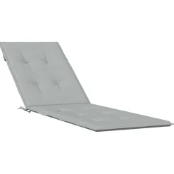 Maison Exclusive - Coussin de chaise longue gris clair mélangé (75+105) x 50 x 4 cm Discount
