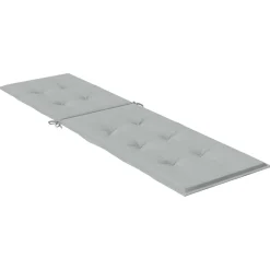 Maison Exclusive - Coussin de chaise longue gris clair mélangé (75+105) x 50 x 4 cm Discount