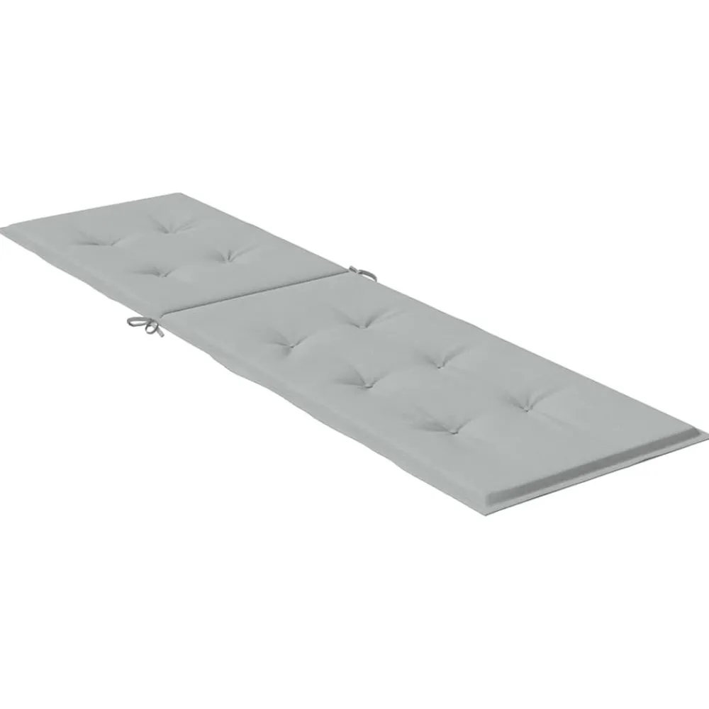 Maison Exclusive - Coussin de chaise longue gris clair mélangé (75+105) x 50 x 4 cm Discount