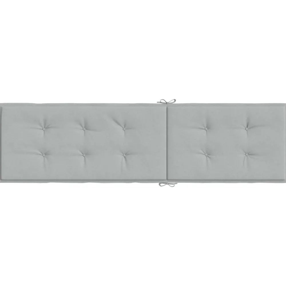 Maison Exclusive - Coussin de chaise longue gris clair mélangé (75+105) x 50 x 4 cm Discount