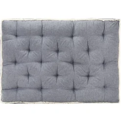 Maison Exclusive Coussins Extérieurs Et Accessoires | - Coussin de chaise de terrasse bleu marine tissu oxford