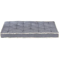 Maison Exclusive Coussins Extérieurs Et Accessoires | - Coussin de chaise de terrasse bleu marine tissu oxford