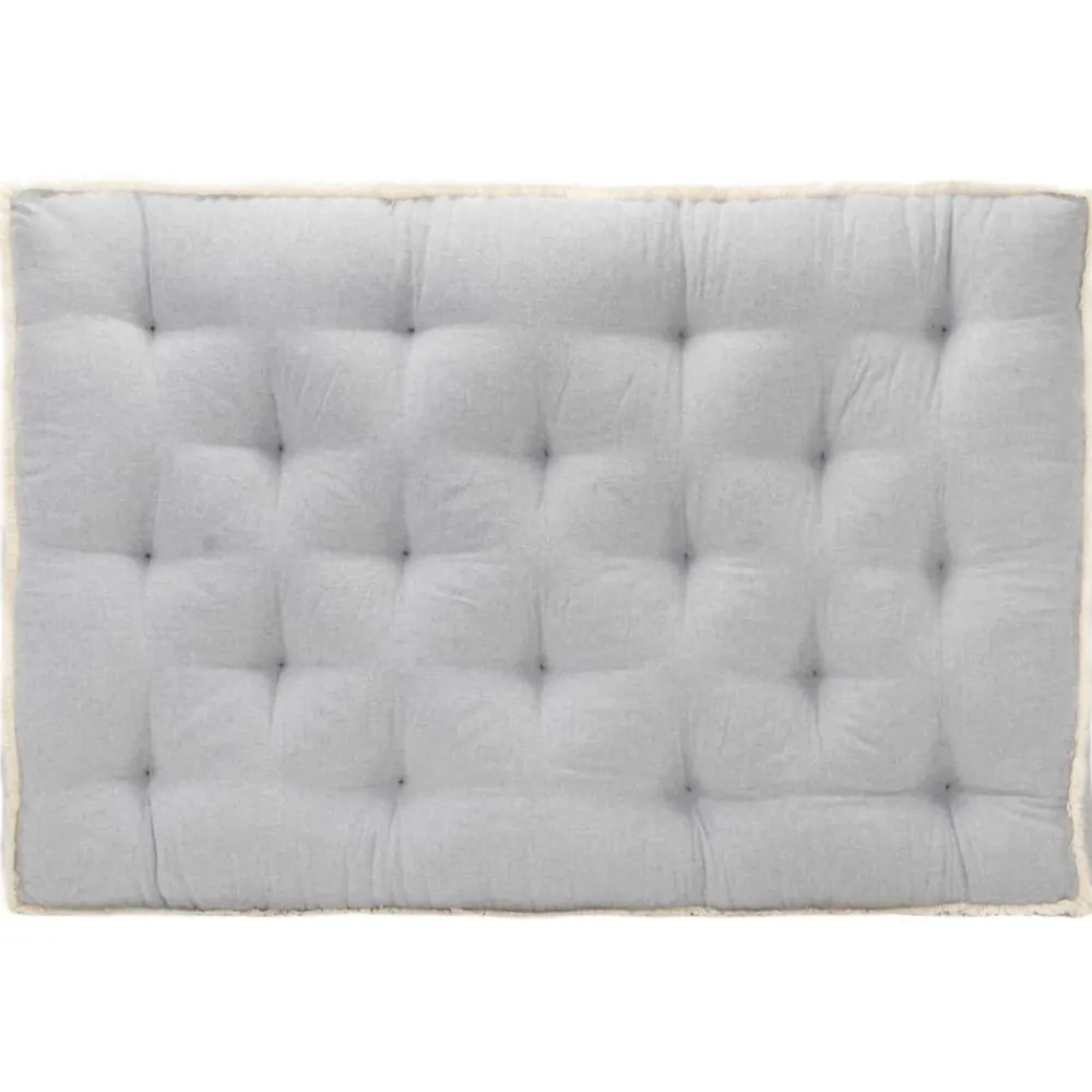Maison Exclusive - Coussin de canapé palette gris 120x80x10 cm Hot