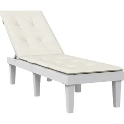 Maison Exclusive Coussins Extérieurs Et Accessoires | - Coussin de chaise de terrasse taupe (75+105)x50x4 cm