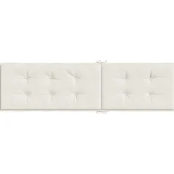 Maison Exclusive - Coussin de chaise longue crème mélangé (75+105) x 50 x 4 cm Clearance