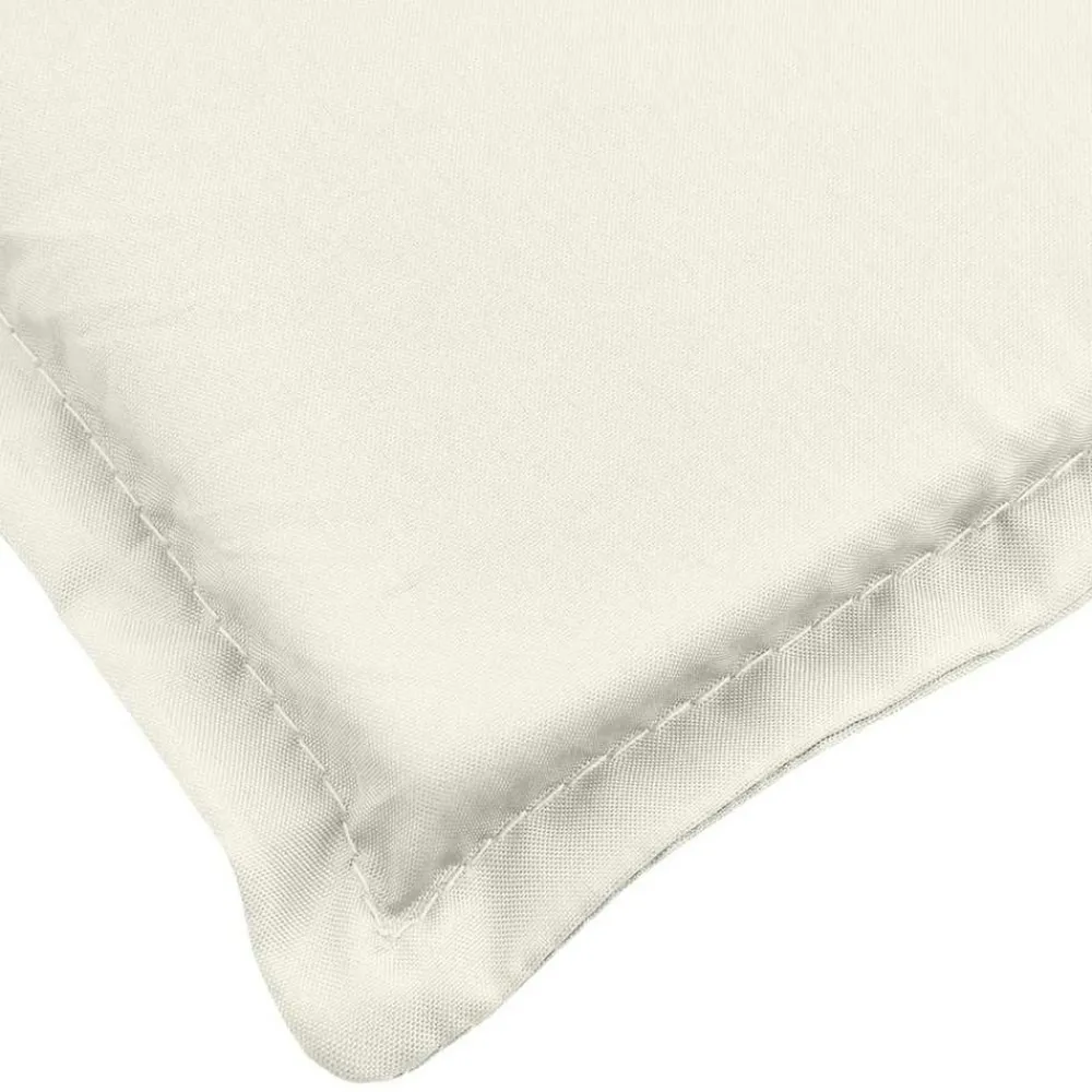 Maison Exclusive - Coussin de chaise longue crème mélangé (75+105) x 50 x 4 cm Clearance