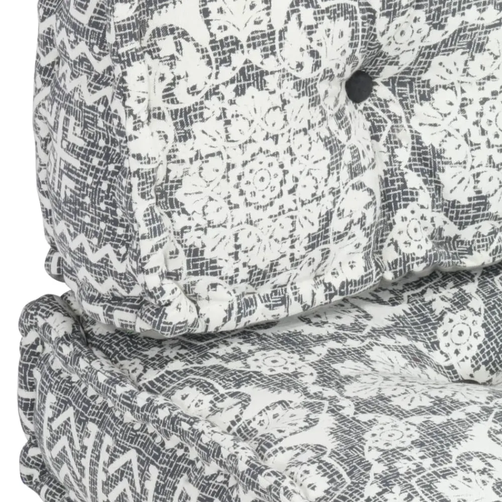 Maison Exclusive Coussins Extérieurs Et Accessoires | - Coussin de canapé palette marron clair tissu patchwork