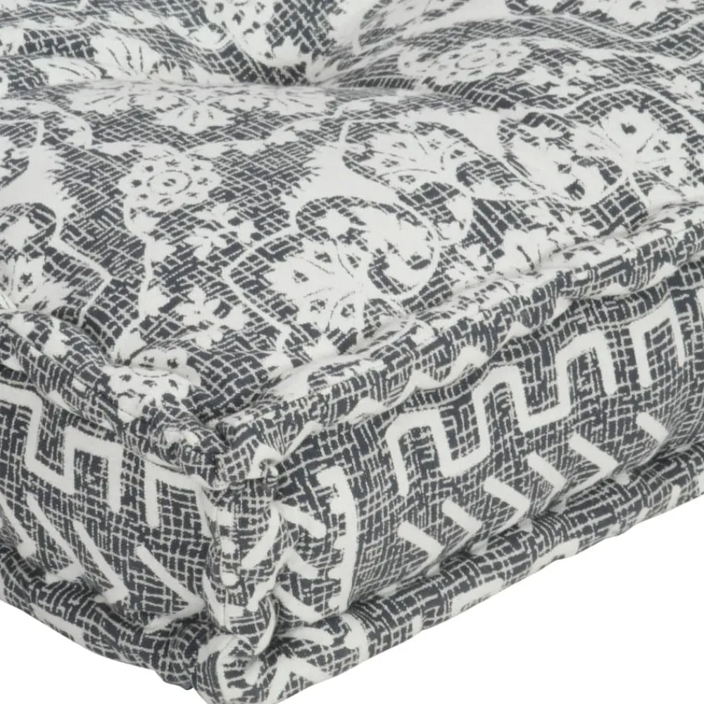 Maison Exclusive Coussins Extérieurs Et Accessoires | - Coussin de canapé palette marron clair tissu patchwork