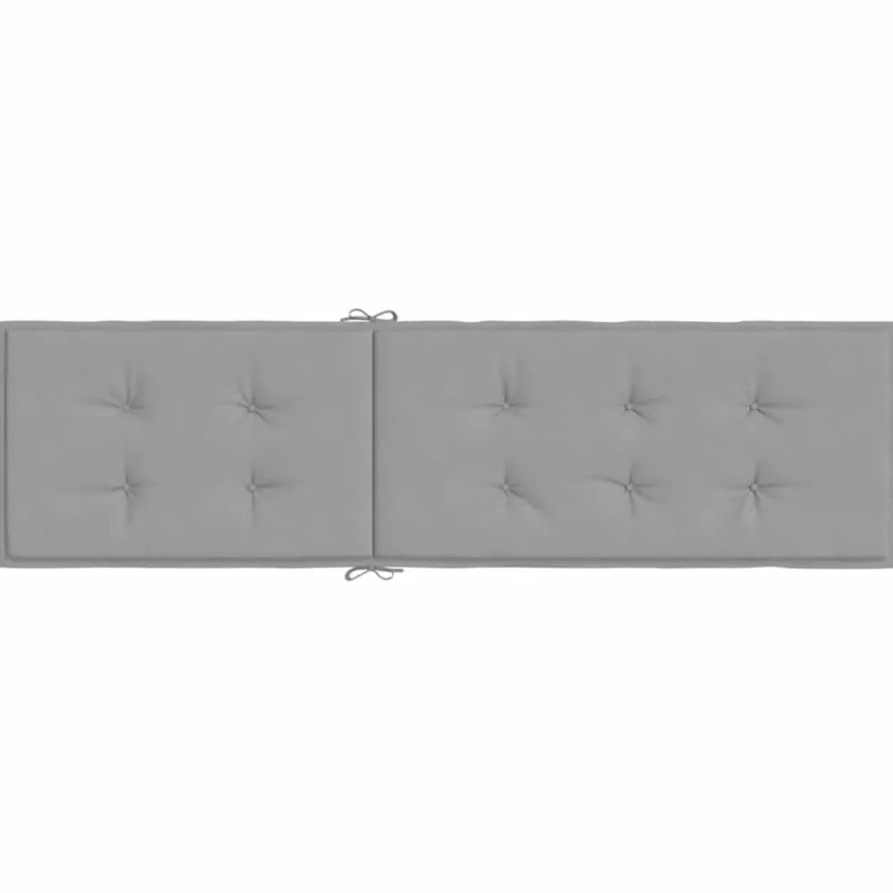 Maison Exclusive Coussins Extérieurs Et Accessoires | - Coussin de chaise de terrasse gris (75+105)x50x4 cm