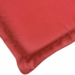 Maison Exclusive Coussins Extérieurs Et Accessoires | - Coussin de chaise de terrasse rouge (75+105)x50x4 cm