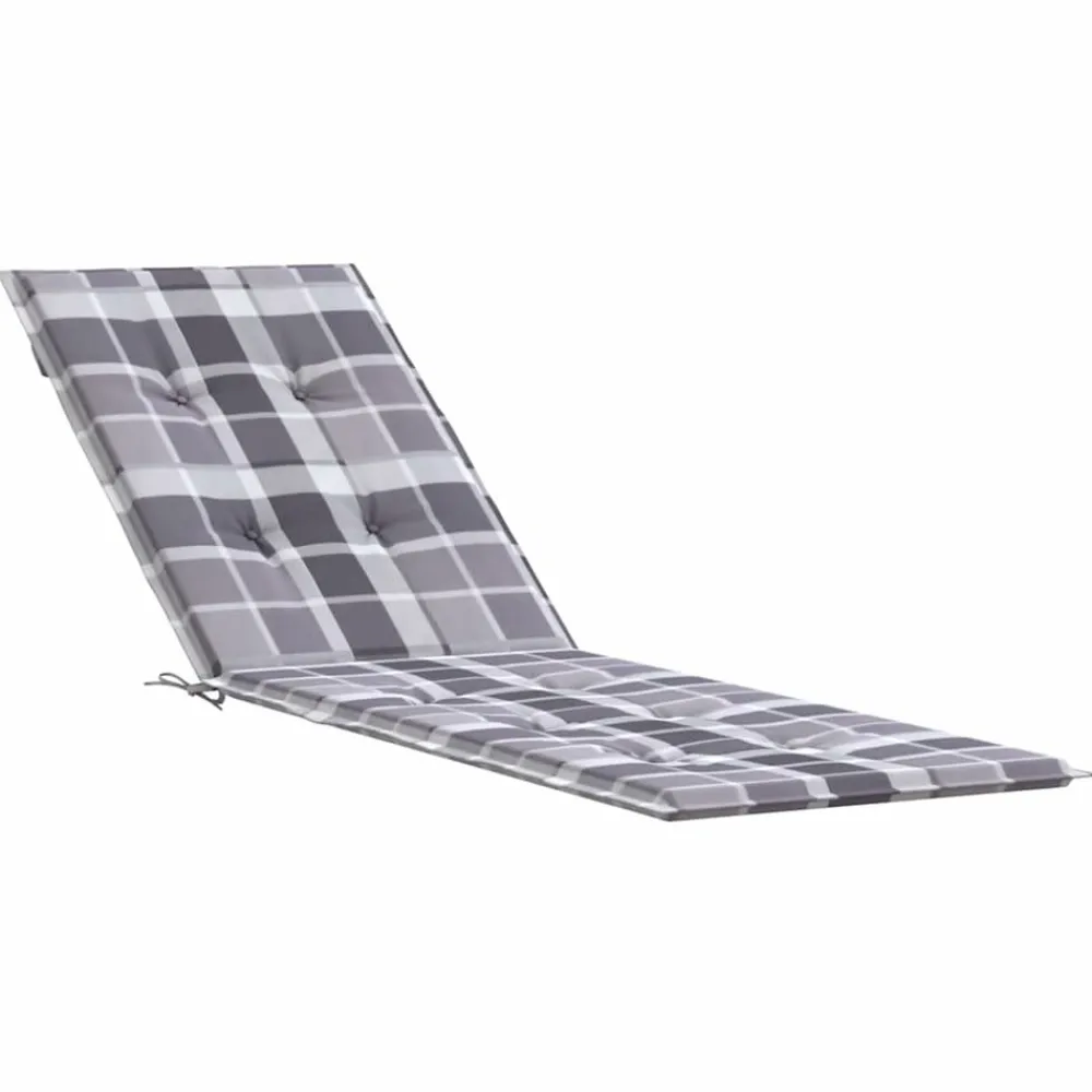 Maison Exclusive Coussins Extérieurs Et Accessoires | - Coussin de chaise longue vert mélangé (75+105) x 50 x 4 cm tissu