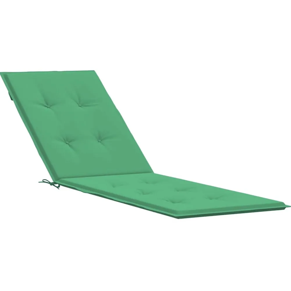 Maison Exclusive Coussins Extérieurs Et Accessoires | - Coussin de chaise de terrasse vert (75+105)x50x4 cm