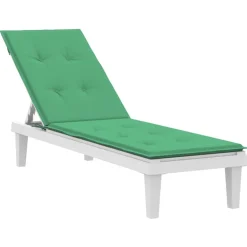 Maison Exclusive Coussins Extérieurs Et Accessoires | - Coussin de chaise de terrasse vert (75+105)x50x4 cm