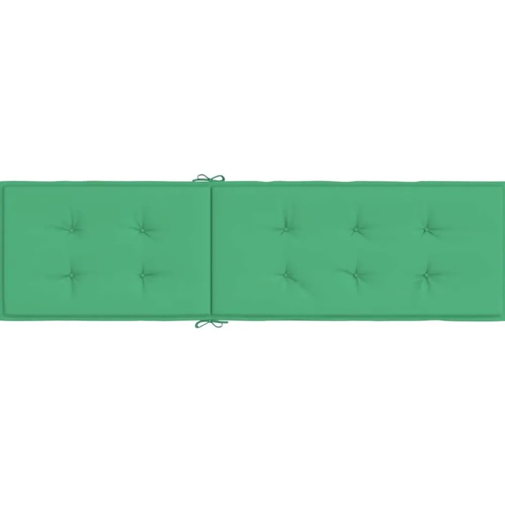 Maison Exclusive Coussins Extérieurs Et Accessoires | - Coussin de chaise de terrasse vert (75+105)x50x4 cm