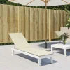 Maison Exclusive - Coussin de chaise de terrasse crème (75+105)x50x4 cm Online
