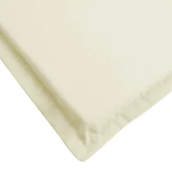 Maison Exclusive - Coussin de chaise de terrasse crème (75+105)x50x4 cm Online