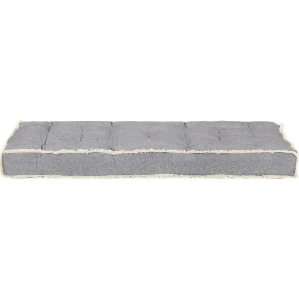 Maison Exclusive Coussins Extérieurs Et Accessoires | - Coussin de canapé palette gris clair tissu patchwork