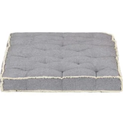 Maison Exclusive Coussins Extérieurs Et Accessoires | - Coussin de canapé palette gris clair tissu patchwork