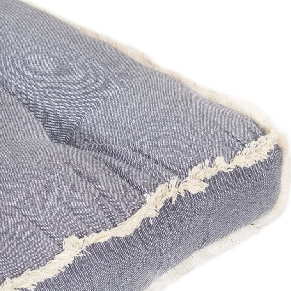 Maison Exclusive Coussins Extérieurs Et Accessoires | - Coussin de canapé palette gris clair tissu patchwork