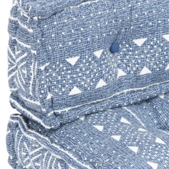 Maison Exclusive Coussins Extérieurs Et Accessoires | - Coussin de chaise de terrasse bleu royal (75+105)x50x4 cm