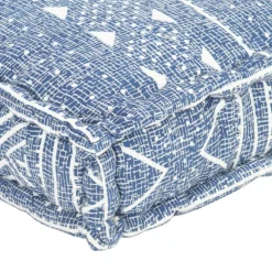 Maison Exclusive Coussins Extérieurs Et Accessoires | - Coussin de chaise de terrasse bleu royal (75+105)x50x4 cm