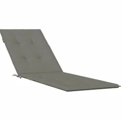 Maison Exclusive Coussins Extérieurs Et Accessoires | - Coussin de chaise longue taupe mélangé (75+105) x 50 x 4 cm tissu